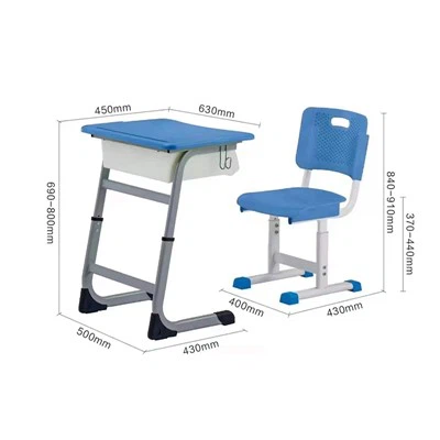 Moule d'occasion pour ensembles de bureau et chaise d'étudiant